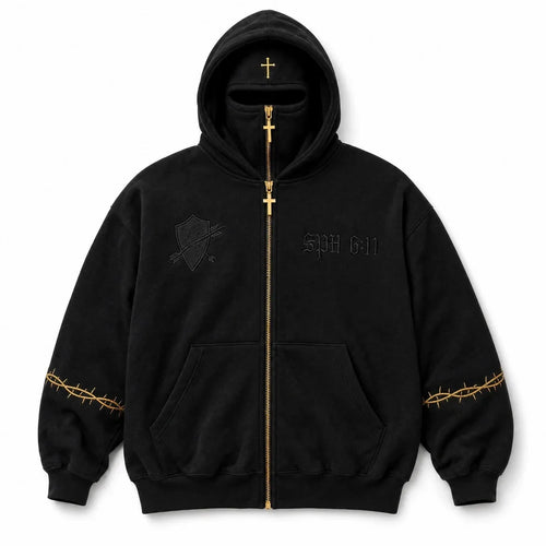 SacredThrone Zip Hoodies I Men's & Women's