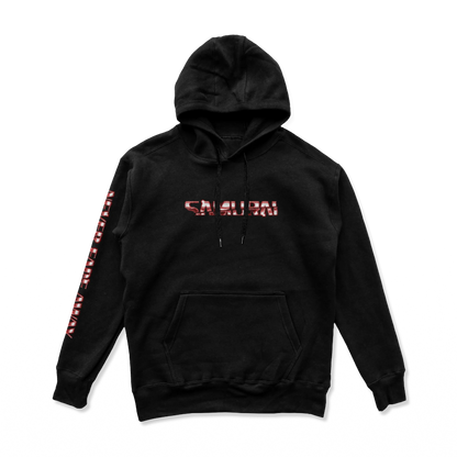 Cyberpunk 2077 - Samurai Retro Band Hoodie Red