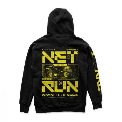 Cyberpunk 2077 - Net Run Club Hoodie Yellow