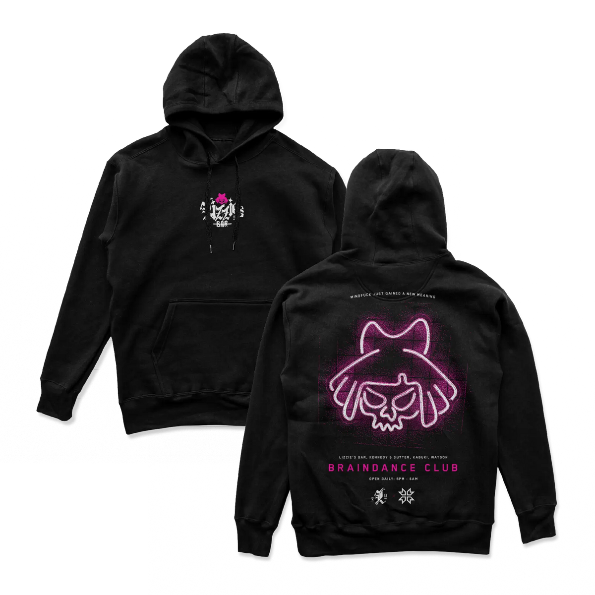 Cyberpunk 2077 - Lizzie’s Bar Souvenir Hoodie