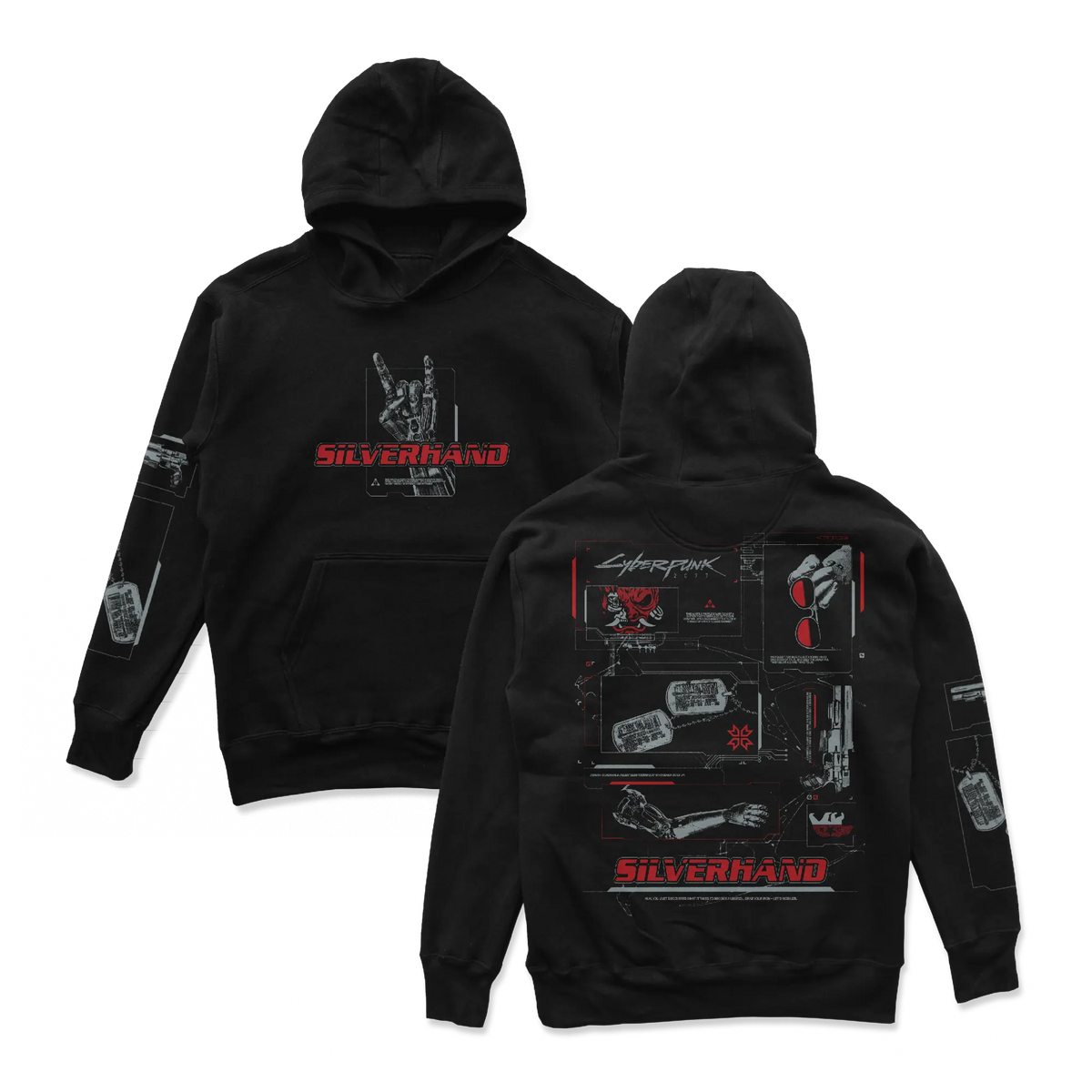 Cyberpunk 2077 Silverhand Hoodie