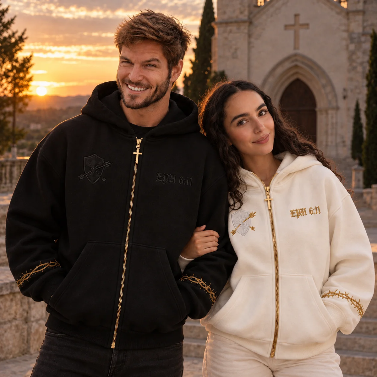 SacredThrone Zip Hoodies I Men's & Women's