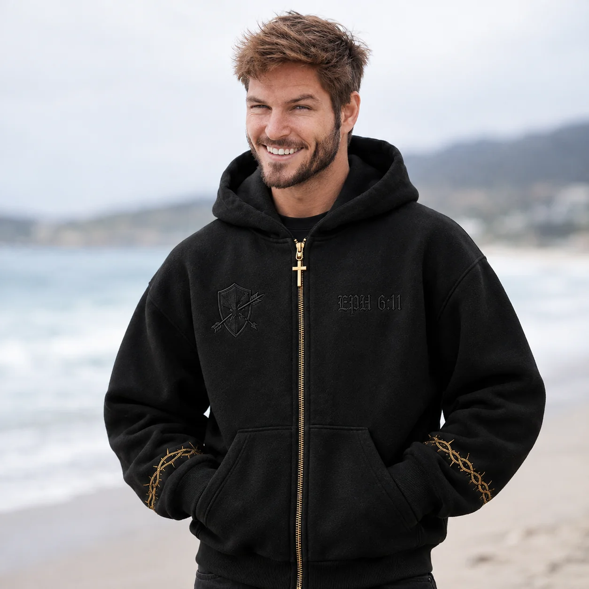 SacredThrone Zip Hoodies I Men's & Women's