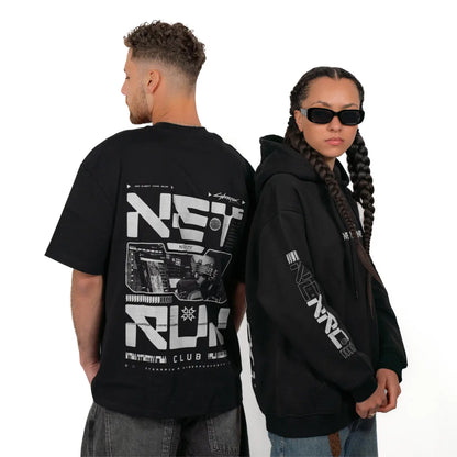 Cyberpunk 2077 - Net Run Club Hoodie White