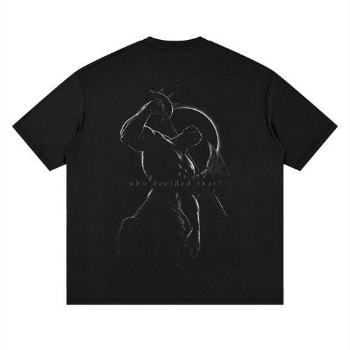 Streetwear Loose Drop Shoulder T-Shirt - Escanor