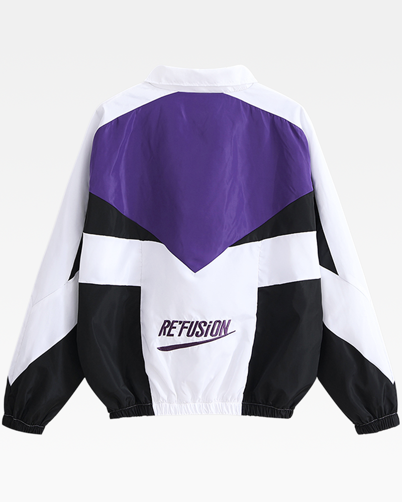 Color Block Track Jacket