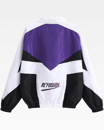 Color Block Track Jacket