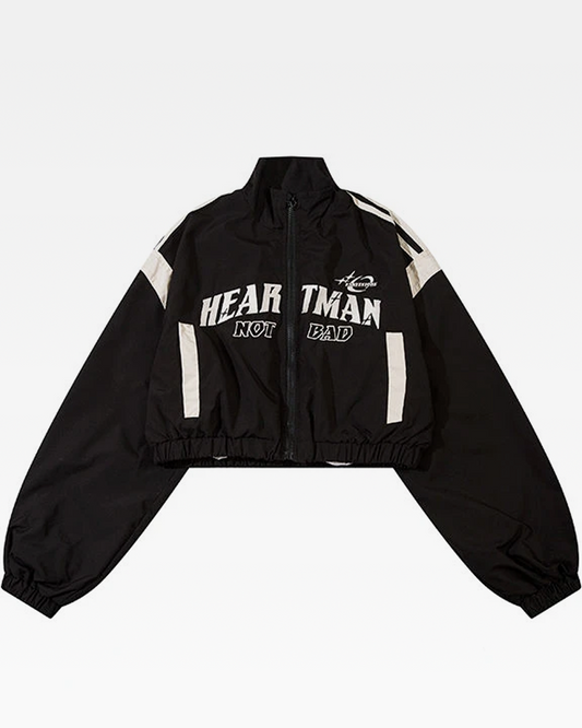 Cropped Tracksuit Jacket