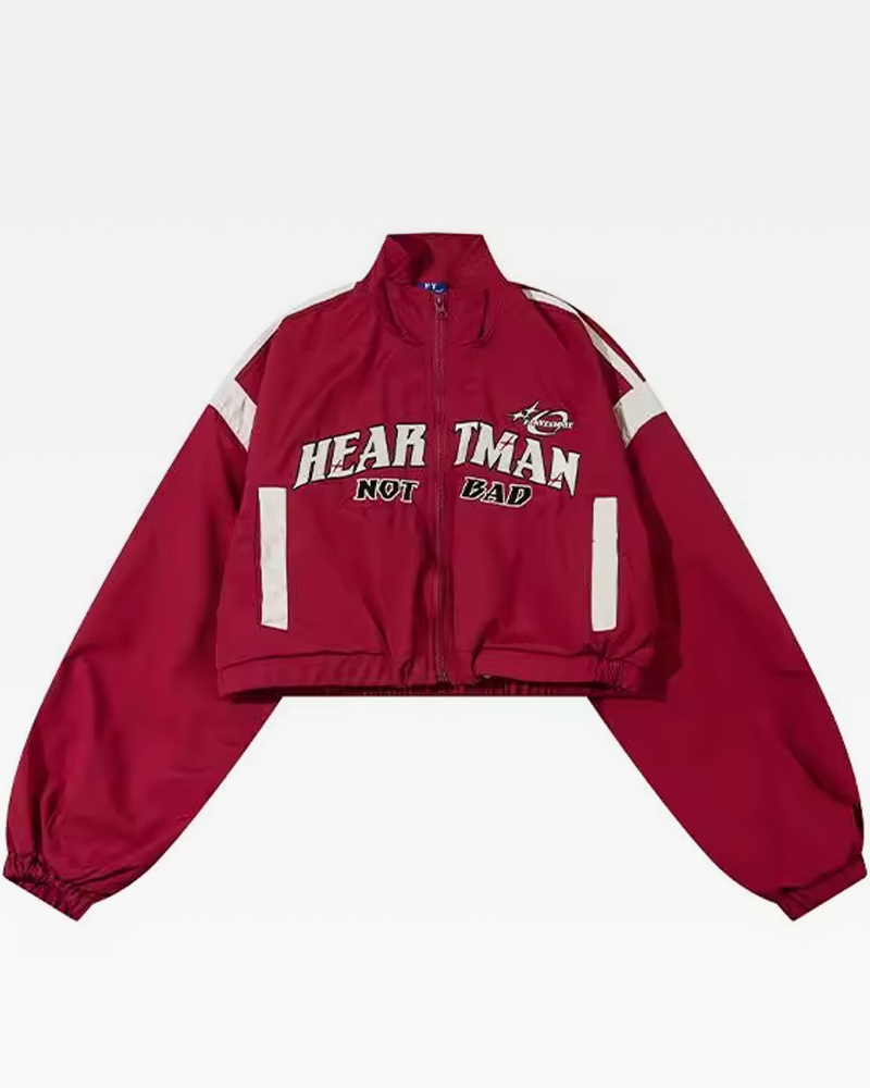Cropped Tracksuit Jacket