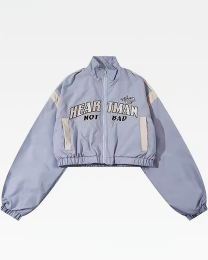 Cropped Tracksuit Jacket