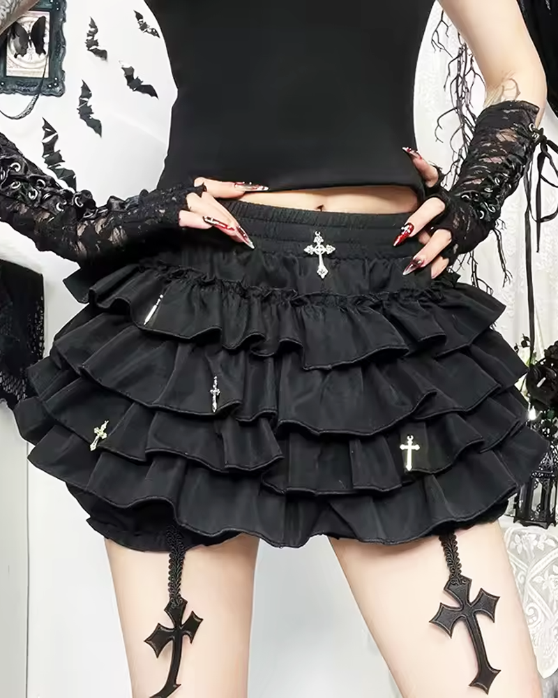 Gothic Mini Skirt