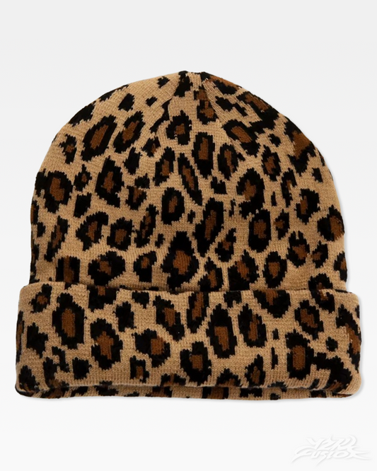 Leopard Beanie