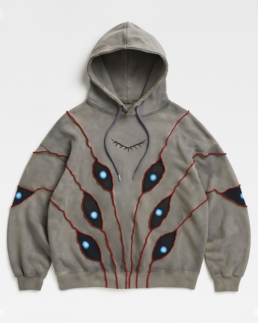 Patchwork Eye Hoodie