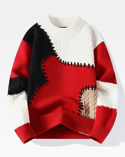 Patchwork Sweater