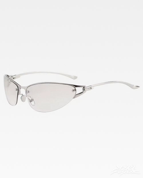 Rimless Oval Sunglasses