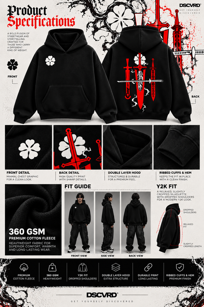 Asta X Liebe Y2K Oversized Hoodie – 360 GSM | DSCVRD
