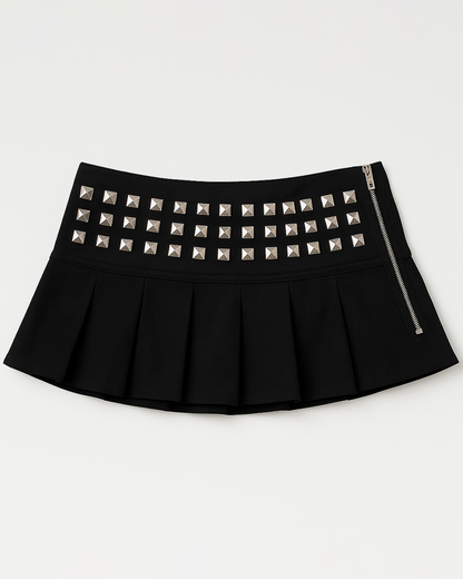 Studded Mini Skirt