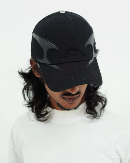 Y2K Baseball Cap With Flames