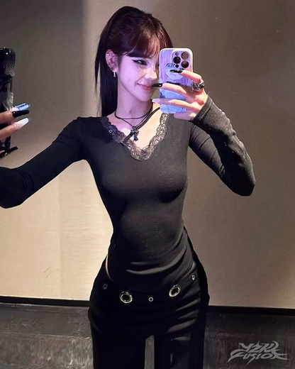 Y2K Cut Out Back Top