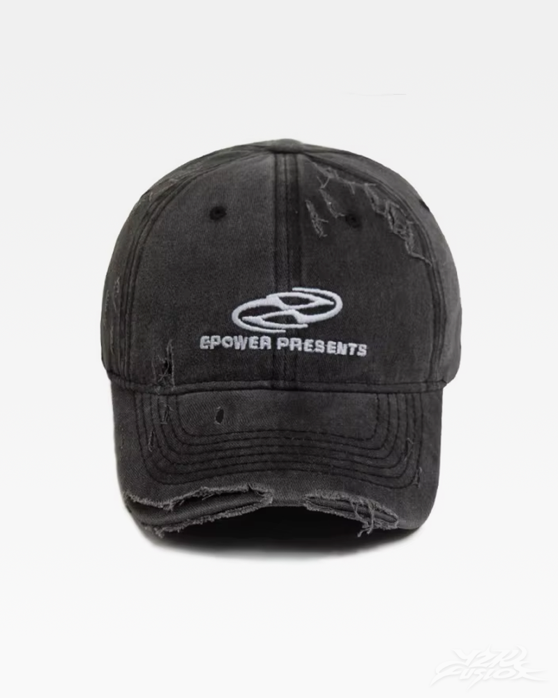 Y2K Distressed Baseball Cap