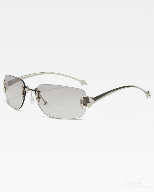 Y2K Rectangle Rimless Sunglasses