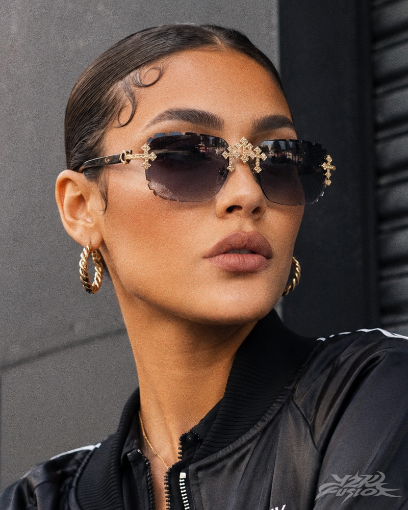 Y2K Rhinestone Sunglasses