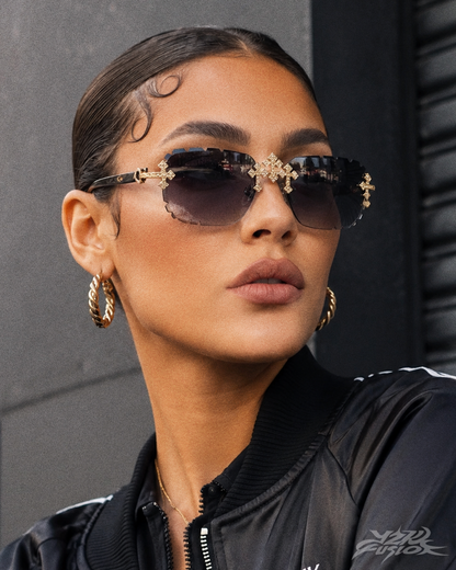 Y2K Rhinestone Sunglasses