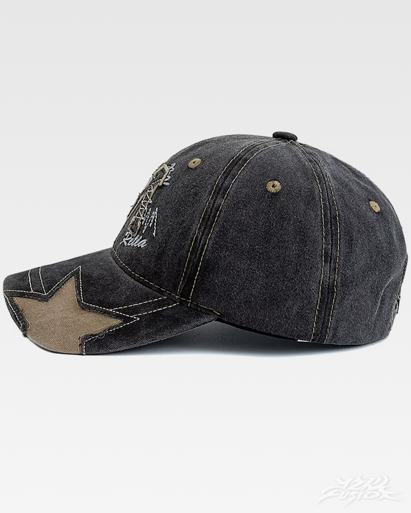 Y2K Star Baseball Cap