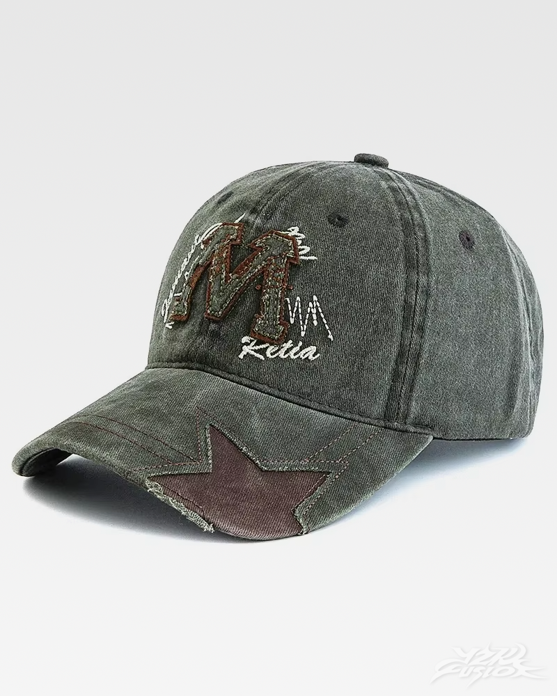 Y2K Star Baseball Cap