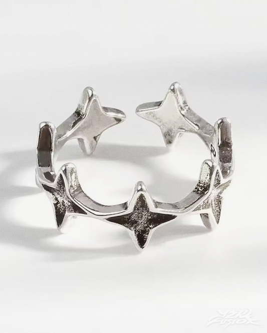 Y2K Stars Ring