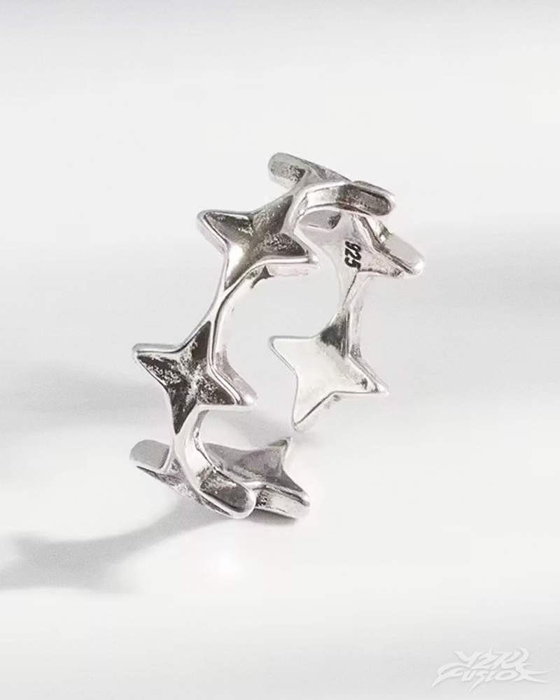 Y2K Stars Ring